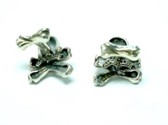 King Baby Cufflinks Red Stone Eyes