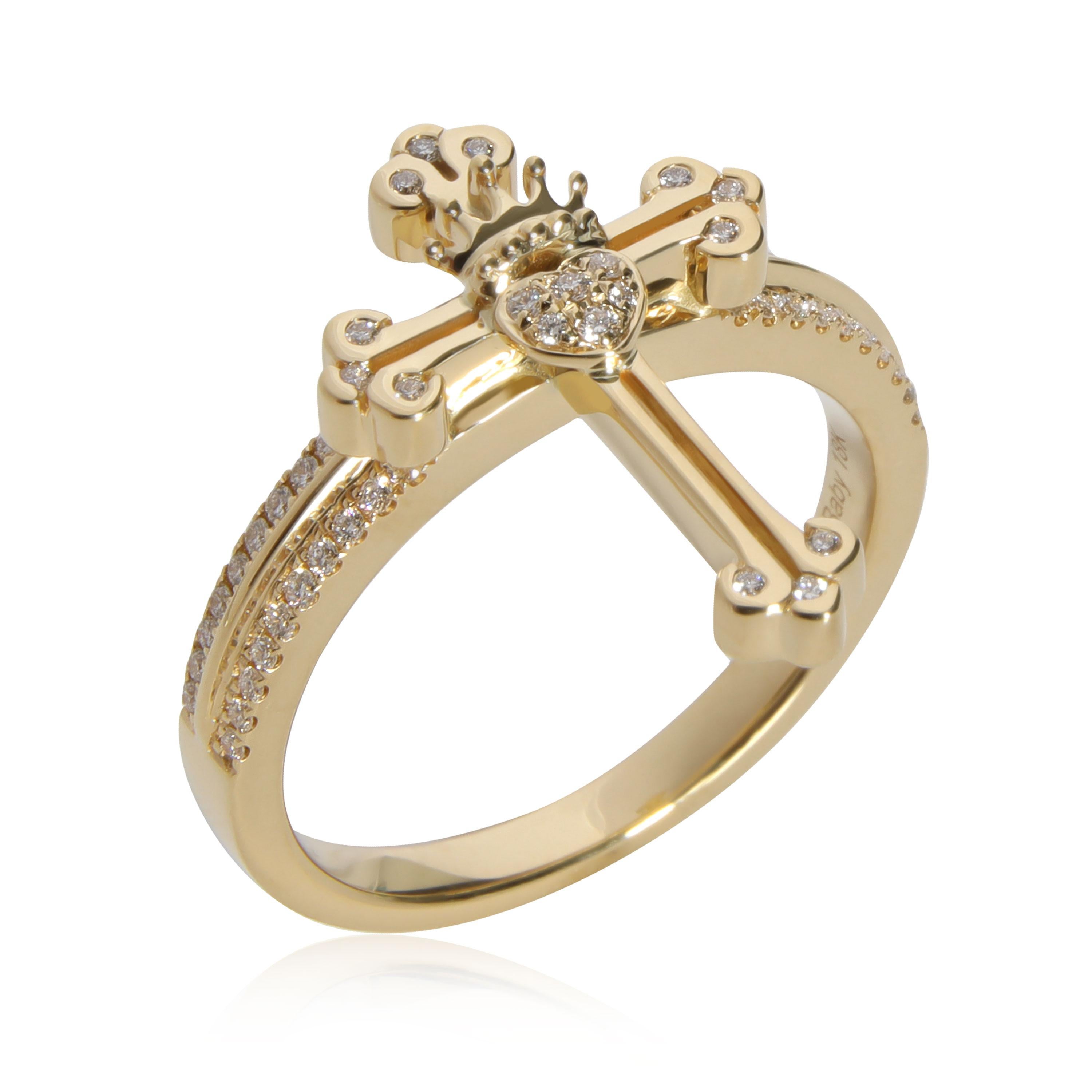 King Baby Diamond Cross & Crowned Heart Ring in 18K Yellow Gold

PRIMARY DETAILS
SKU: 111658
Listing Title: King Baby Diamond Cross & Crowned Heart Ring in 18K Yellow Gold
Condition Description: Retails for 3030 USD. In excellent condition and