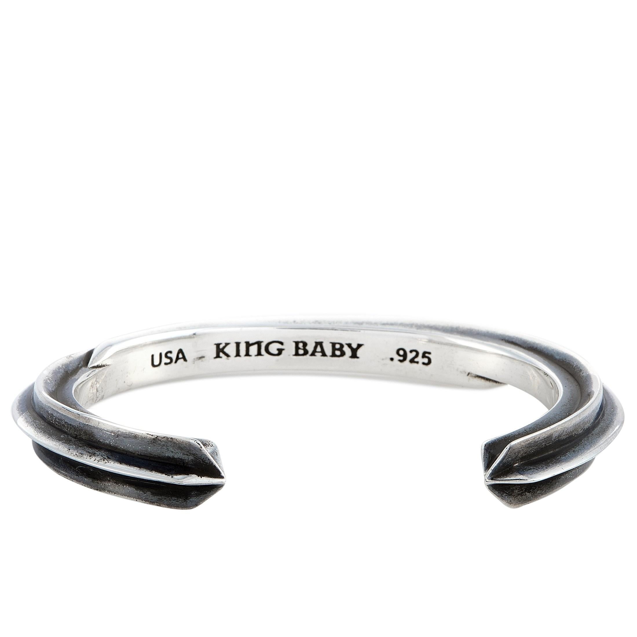 Bracelet manchette étoile filante en argent de King Baby Neuf - En vente à Southampton, PA