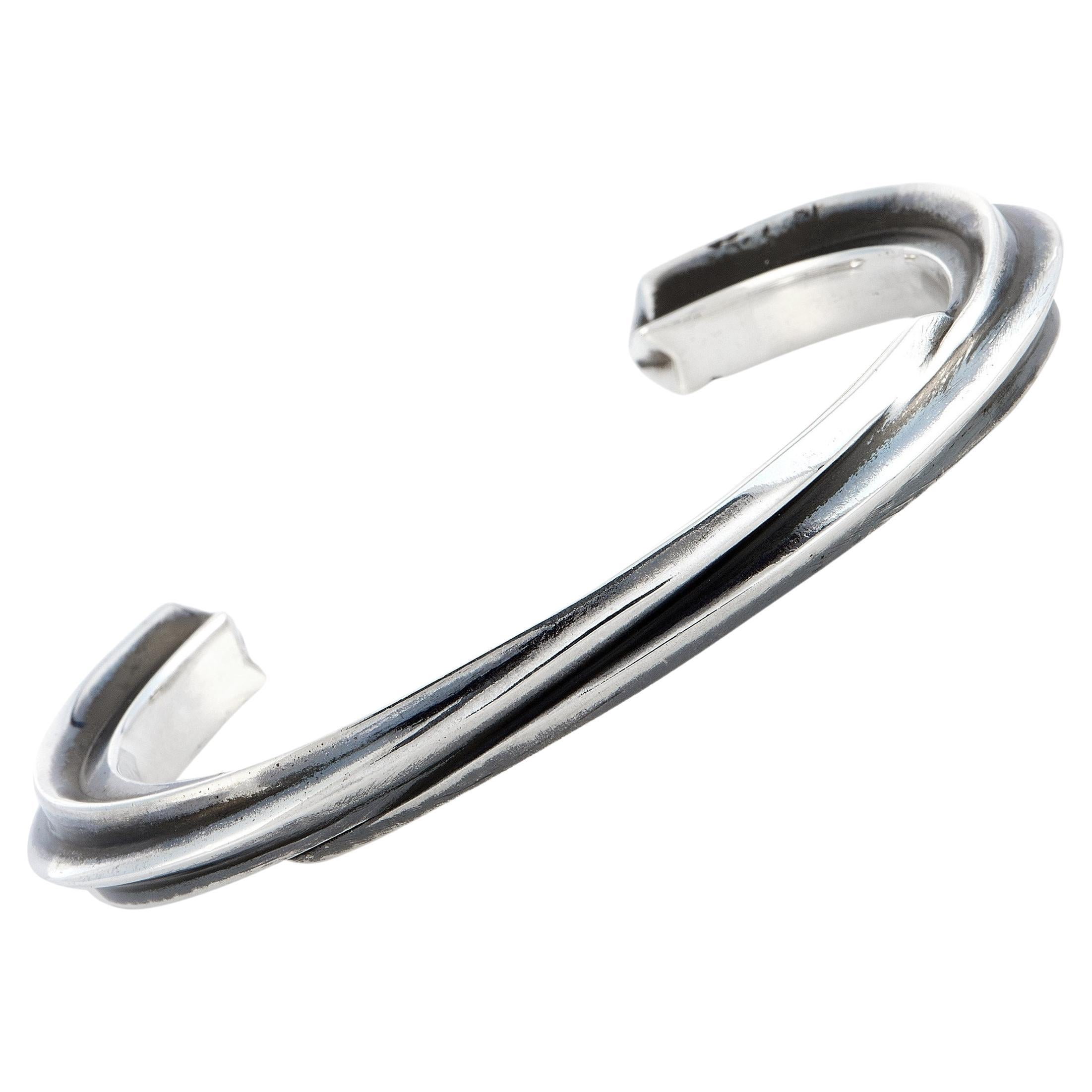 King Baby Silver Shooting Star Cuff Bracelet For Sale