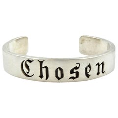 King Baby Star Sterling Silver “Chosen” Cuff Bracelet