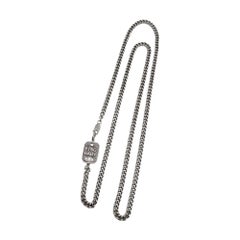 Cadena de eslabones King Baby de plata de ley de 24" y 2 mm #20826