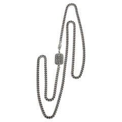 King Baby Sterling Silver 24" 2mm Curb Link Chain #20826