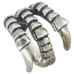 King Baby Sterling Silver Raven Claw Ring