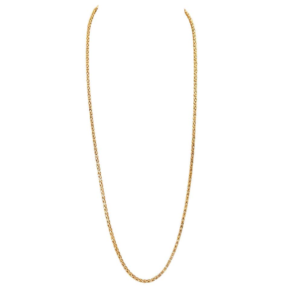 Combined Chain, 925 Silver For Sale at 1stDibs
