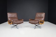 'King' Chairs by André Vandenbeuck for Strässle, Switzerland, 1970s