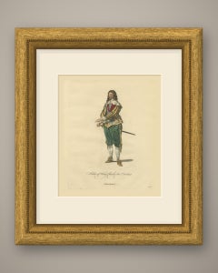 King Charles I in 1630, Caroline Court Costume, Jefferys Costume Print, 1757