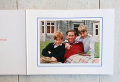 King Charles III / Coronation Memorabilia. Christmas Card From Charles. 1992