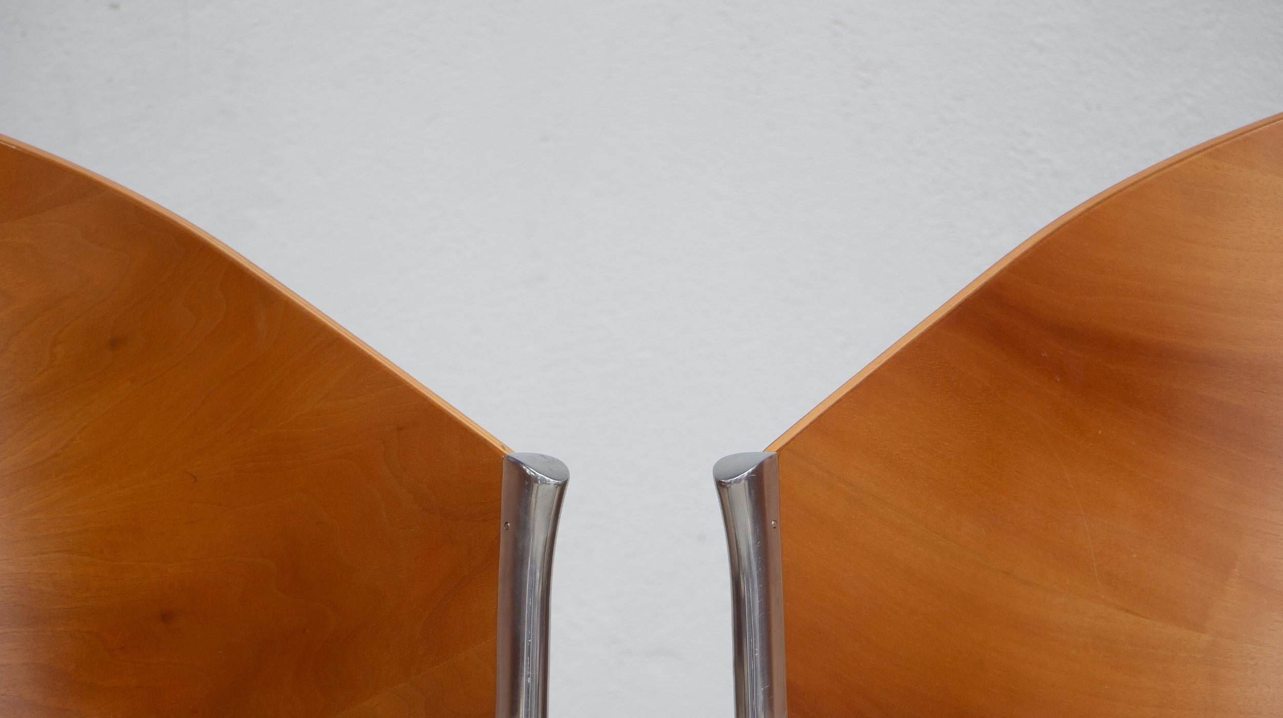 King Costes Dining chairs by Philippe Starck for Driade Aleph 3