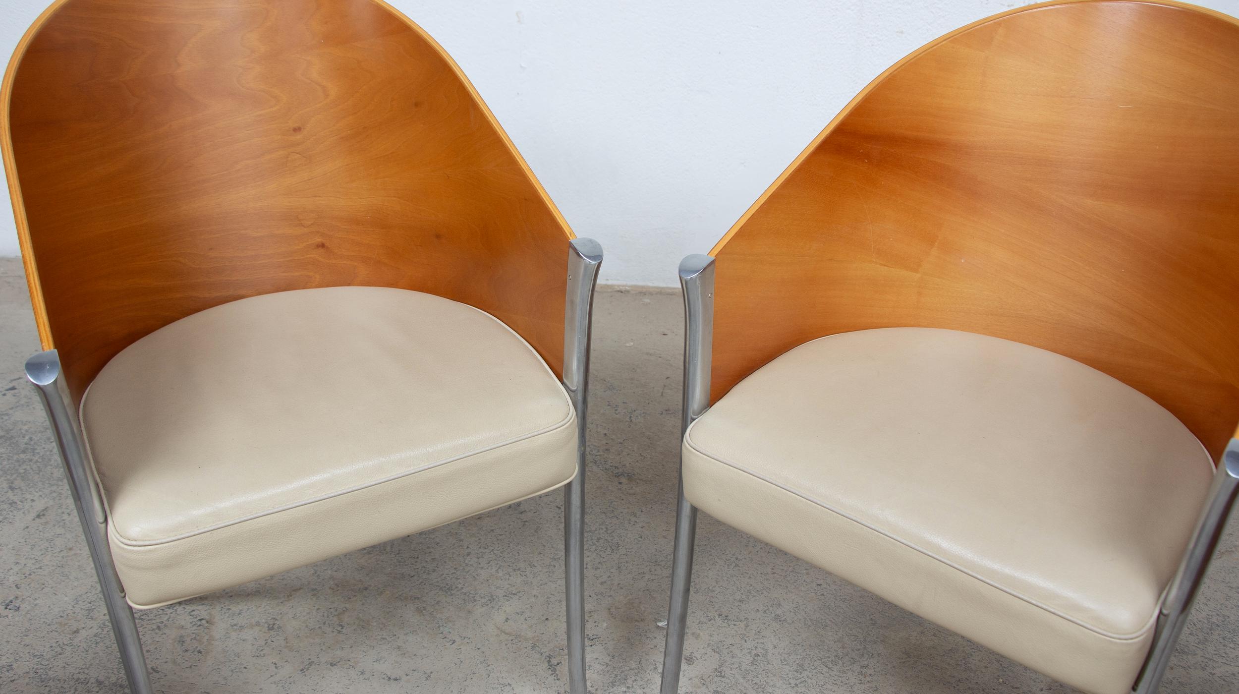 King Costes Dining chairs by Philippe Starck for Driade Aleph 2