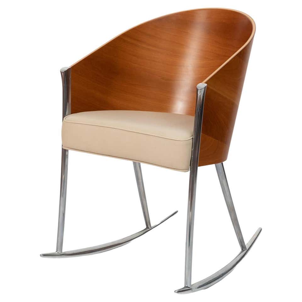 Leather Rocking Chairs - 152 For Sale at 1stDibs | vintage leather ...