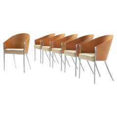 King Costes Vintage Dining Chairs by Philippe Starck for Aleph