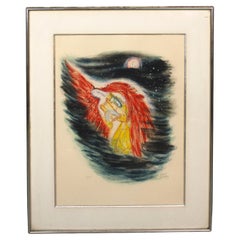 Lithographie King David de Reuven Rubin (1893-1974) n°78/150