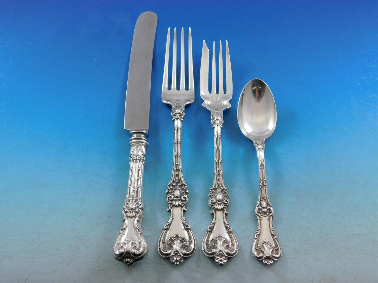 S KING EDWARD BY WHITING ALL STERLING BUTTER SPREADER 