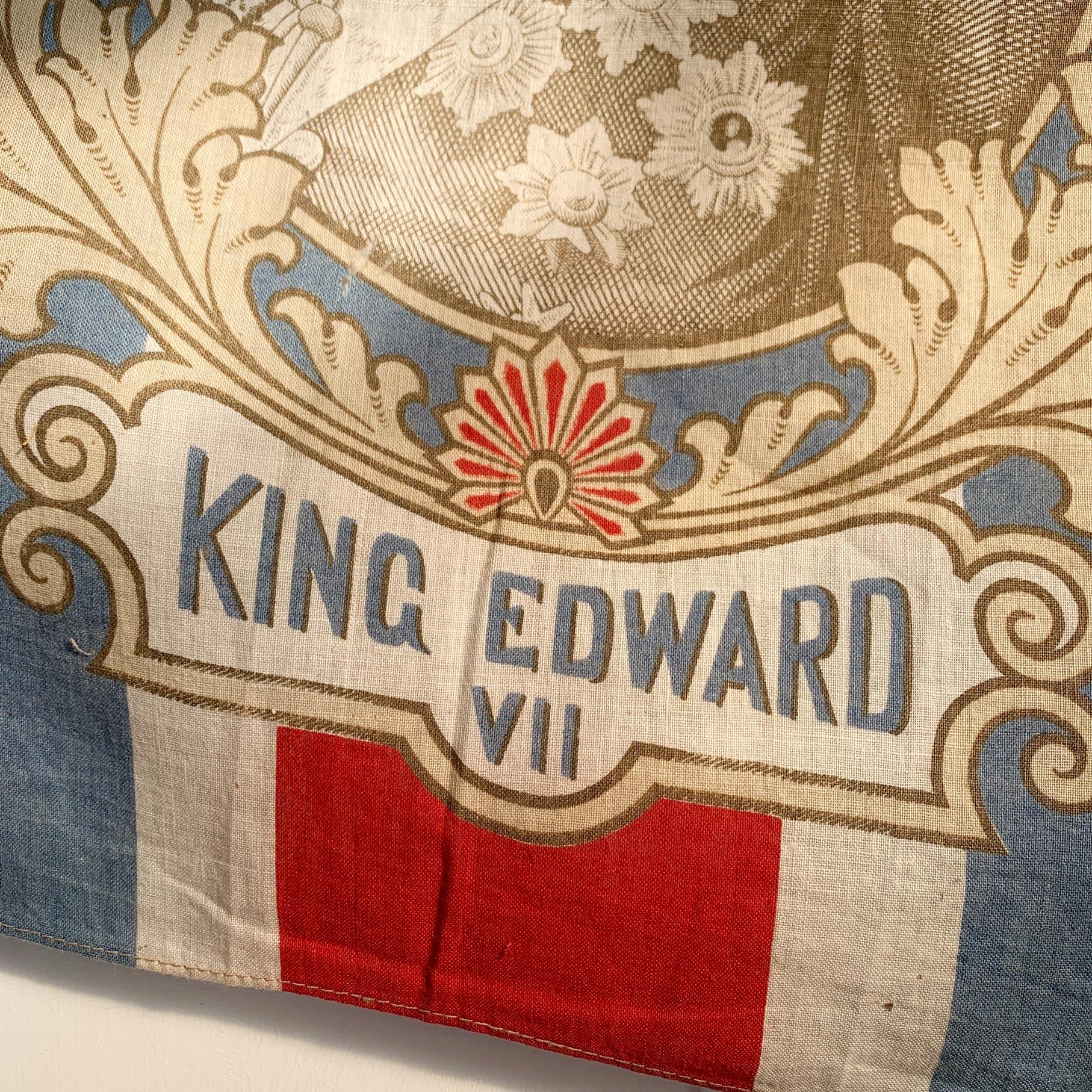 Empire King Edward VII Coronation Flag, 1902 For Sale
