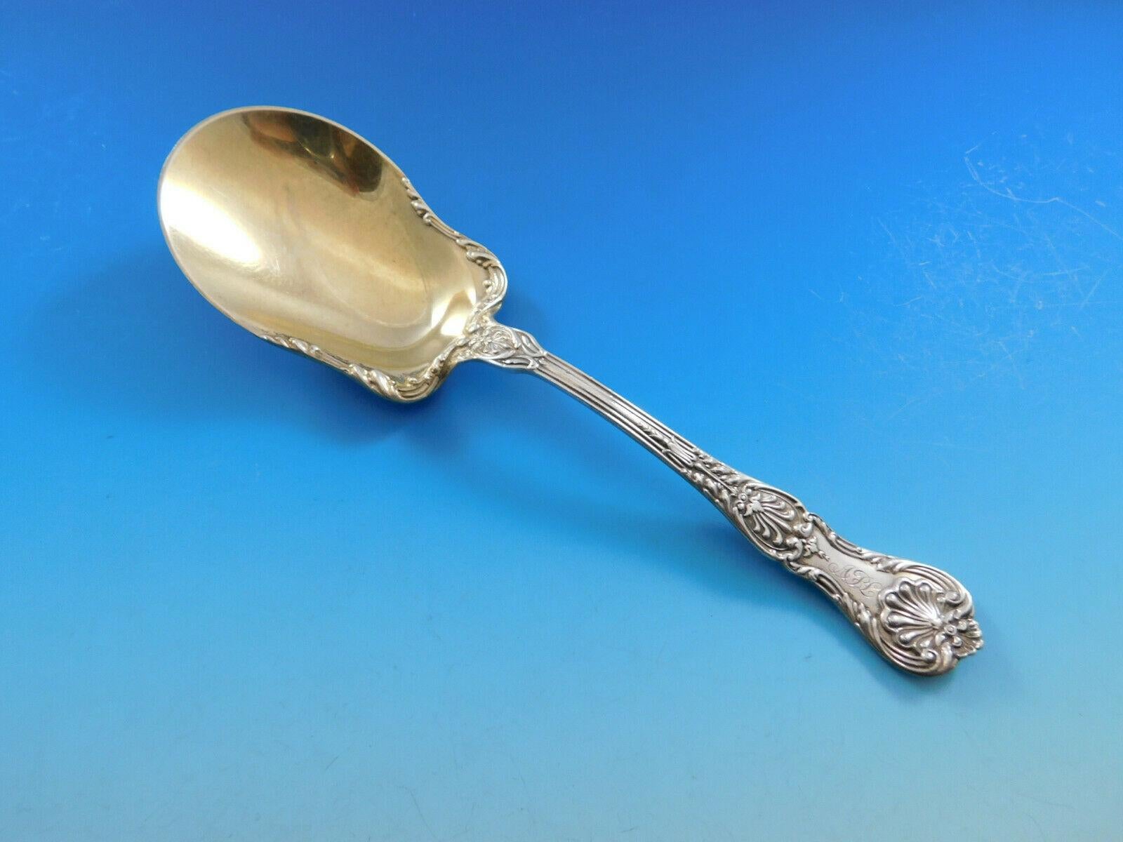 Set di posate in argento Sterling King George by Gorham per 8 persone Servizio da 85 pezzi per la cena in vendita 3