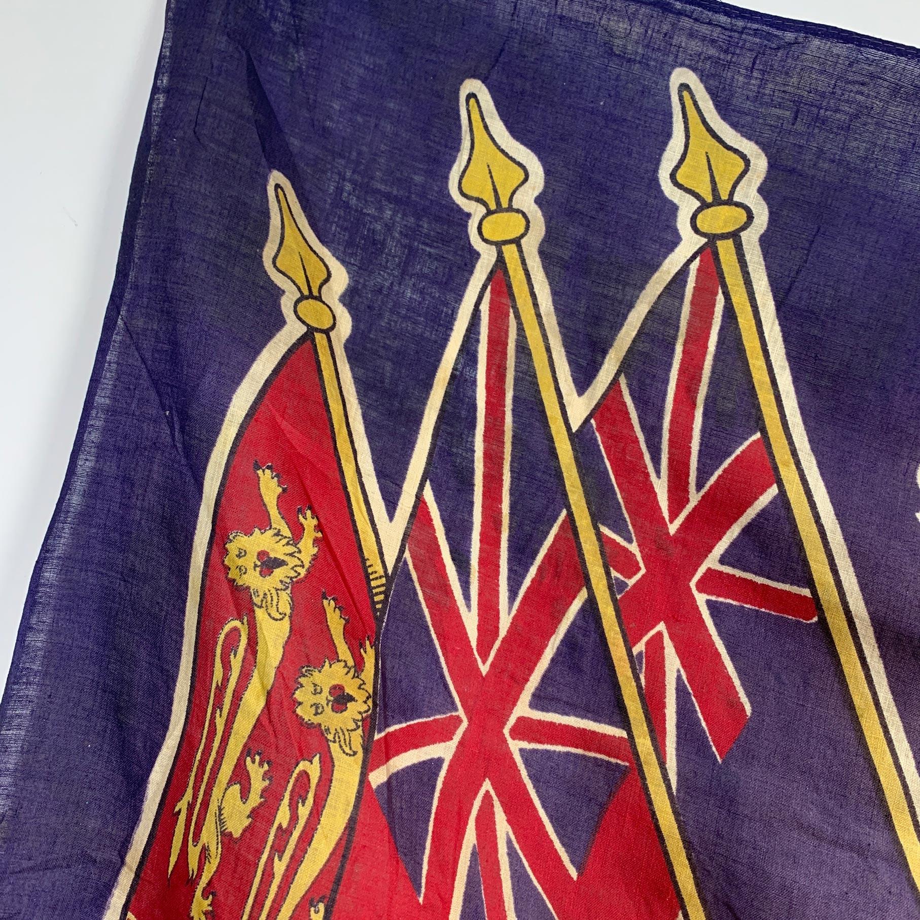 Empire Drapeau de couronnement du roi George VI 1937 en vente