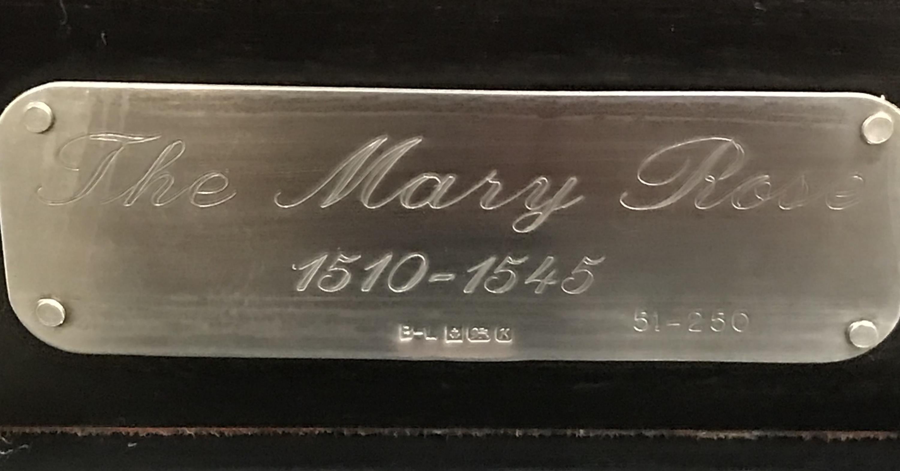 King Henry VIII Mary Rose 1545 Ship as Presented Prince Charles Sterling Silver 9