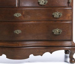 King John V style chest of drawers / desk