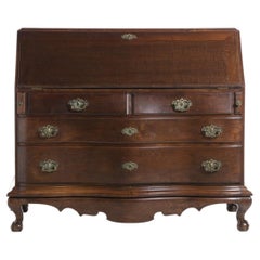 King John V style chest of drawers / desk