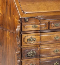 King Jose style chest of drawers / desk in jacaranda wood.