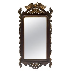 King Jose style wall mirror in jacaranda wood.