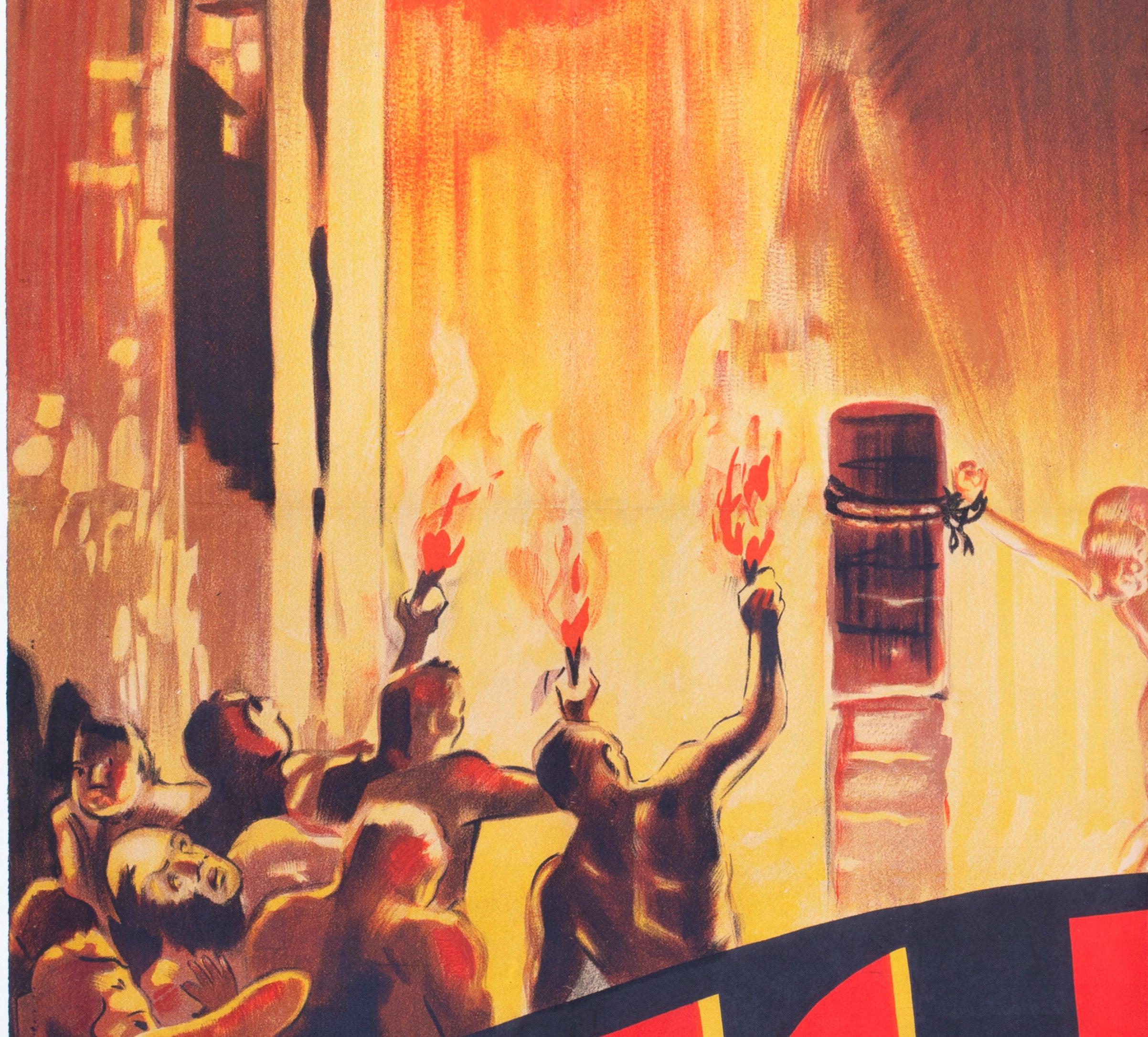 King Kong 1933 Französisch Grande Style A Filmplakat, Roland Coudon (Leinen) im Angebot