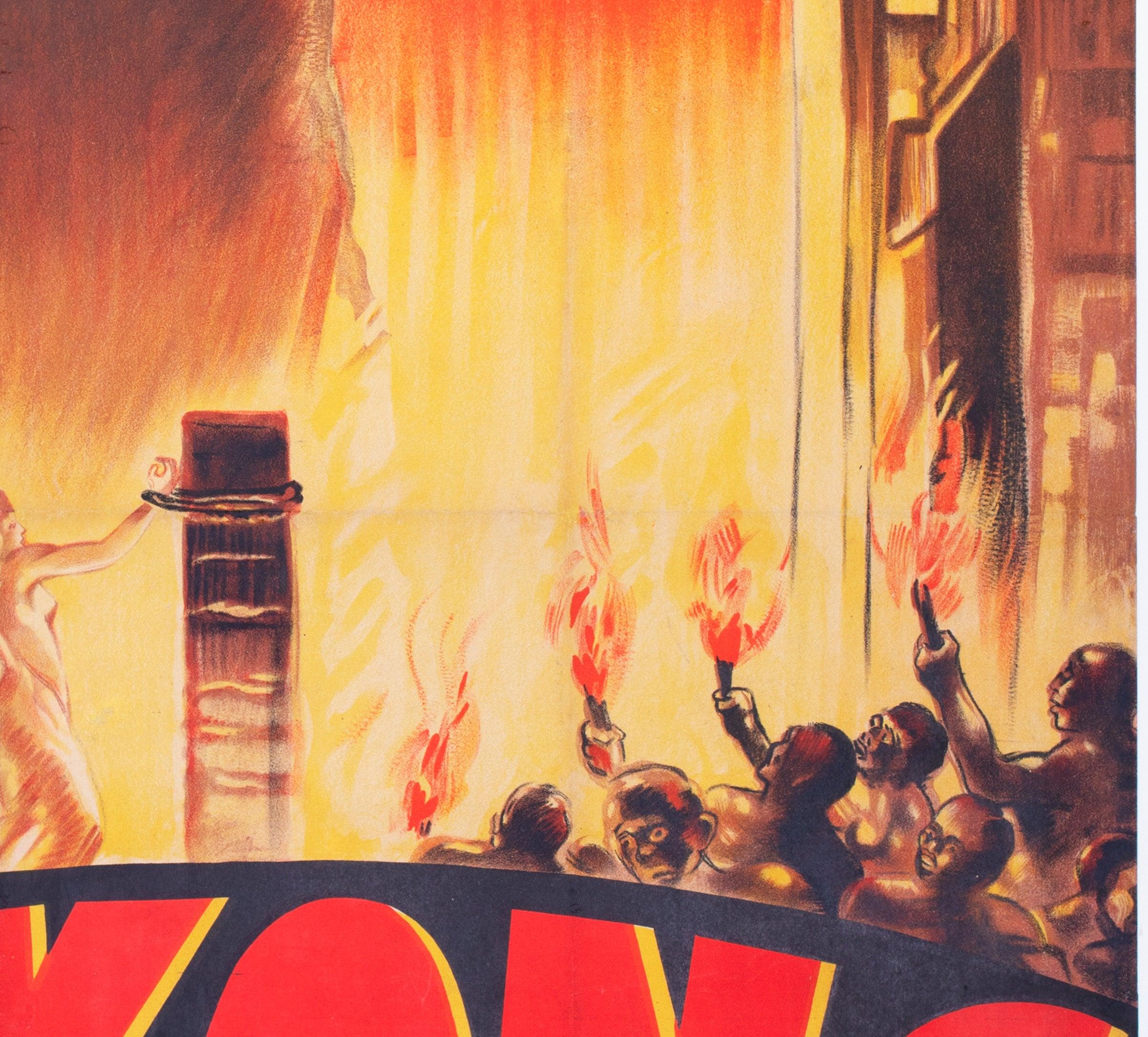 King Kong 1933 Französisch Grande Style A Filmplakat, Roland Coudon im Angebot 1