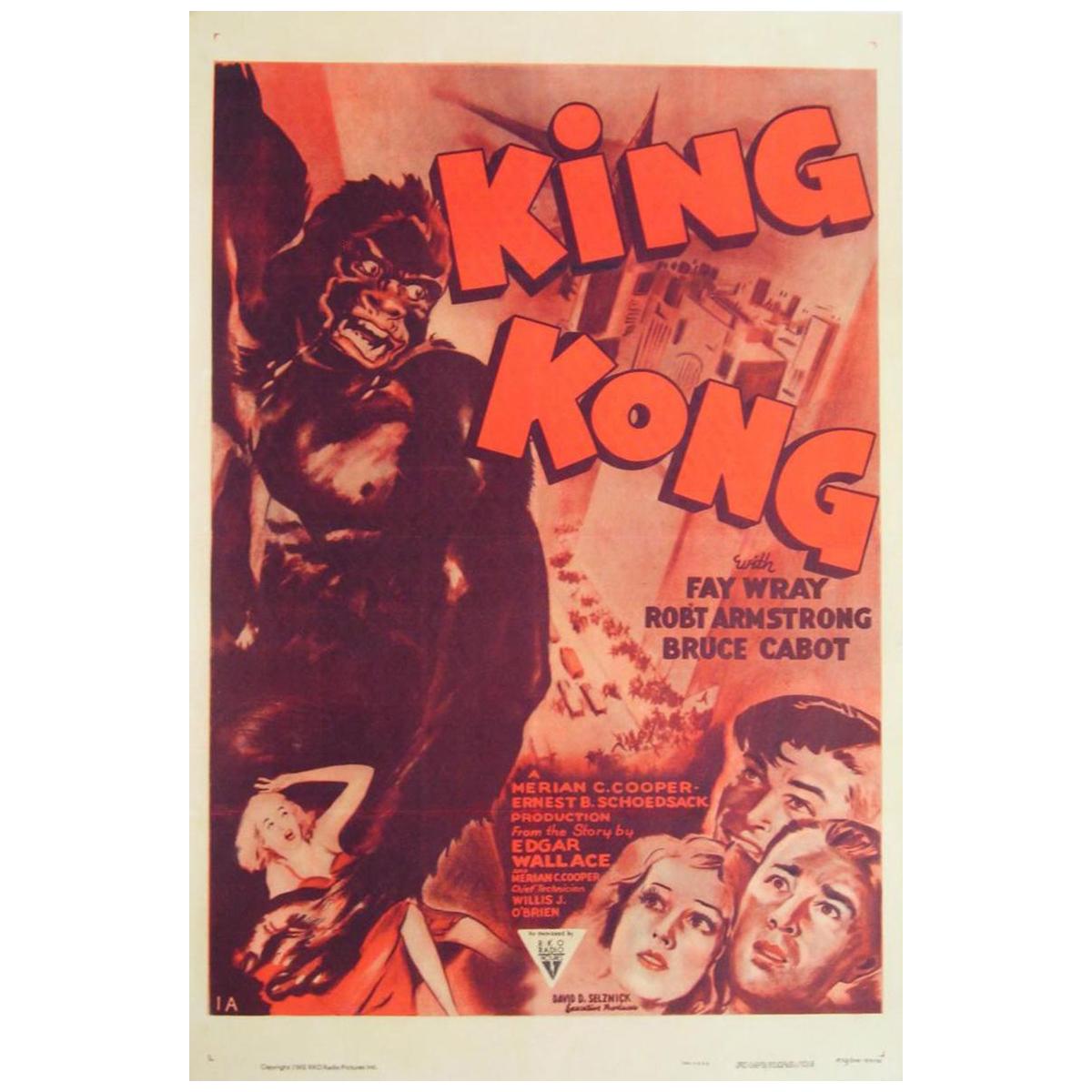 King Kong (1952r) Poster For Sale