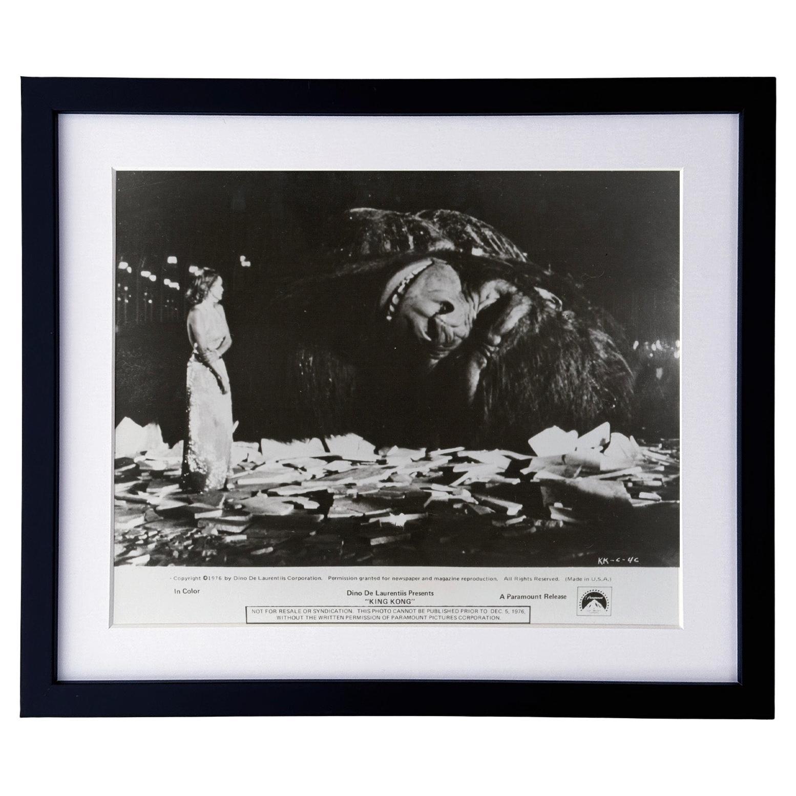 King Kong (1976) Pressestatement - gerahmt