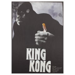 ""King Kong"" 1989 Tschechisches A1 Filmplakat, Vlach