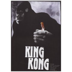 King Kong 1989 Czech A3 Film Poster