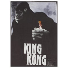 "King Kong" 1989 Czech A3 Film Poster, Vlach