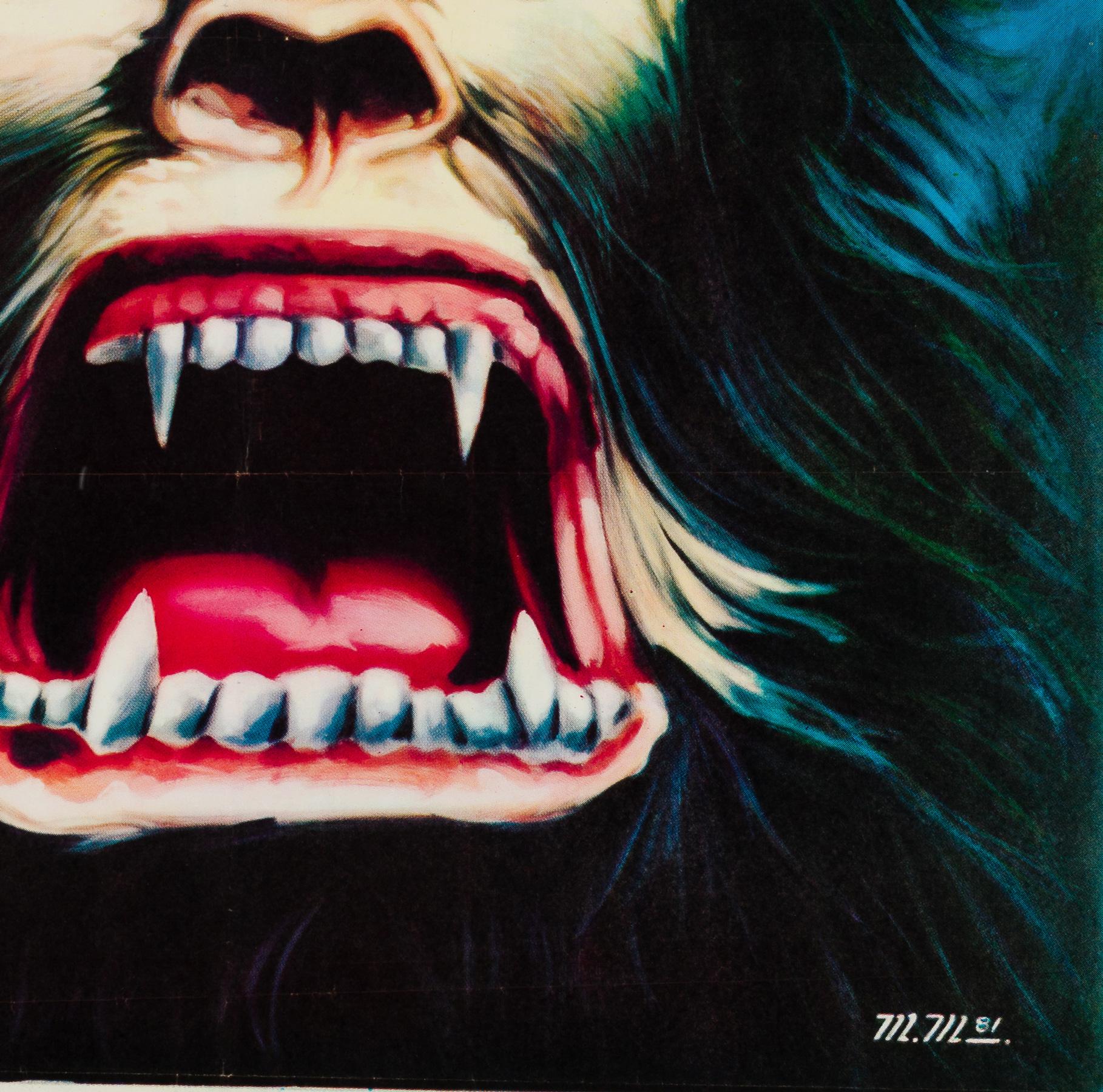 King Kong, Original Pakistanisches Filmplakat, 1981 im Zustand „Hervorragend“ im Angebot in Bath, Somerset