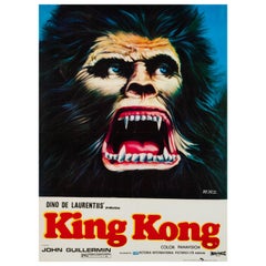 King Kong, Original Pakistanisches Filmplakat, 1981