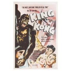 King Kong R1956 U.S. One Sheet Film Poster