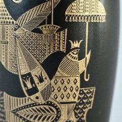 "King Midas" ceramic vase by Georges Briard for Hyalyn Pottery