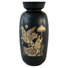 Keramikvase „King Midas“ von Georges Briard für Hyalyn Pottery