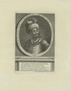 King Nader Shah of Persia – Thamas Koulikan, 18th Century Engraving