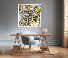 "Daytona"- Colorful Pop Culture Painting