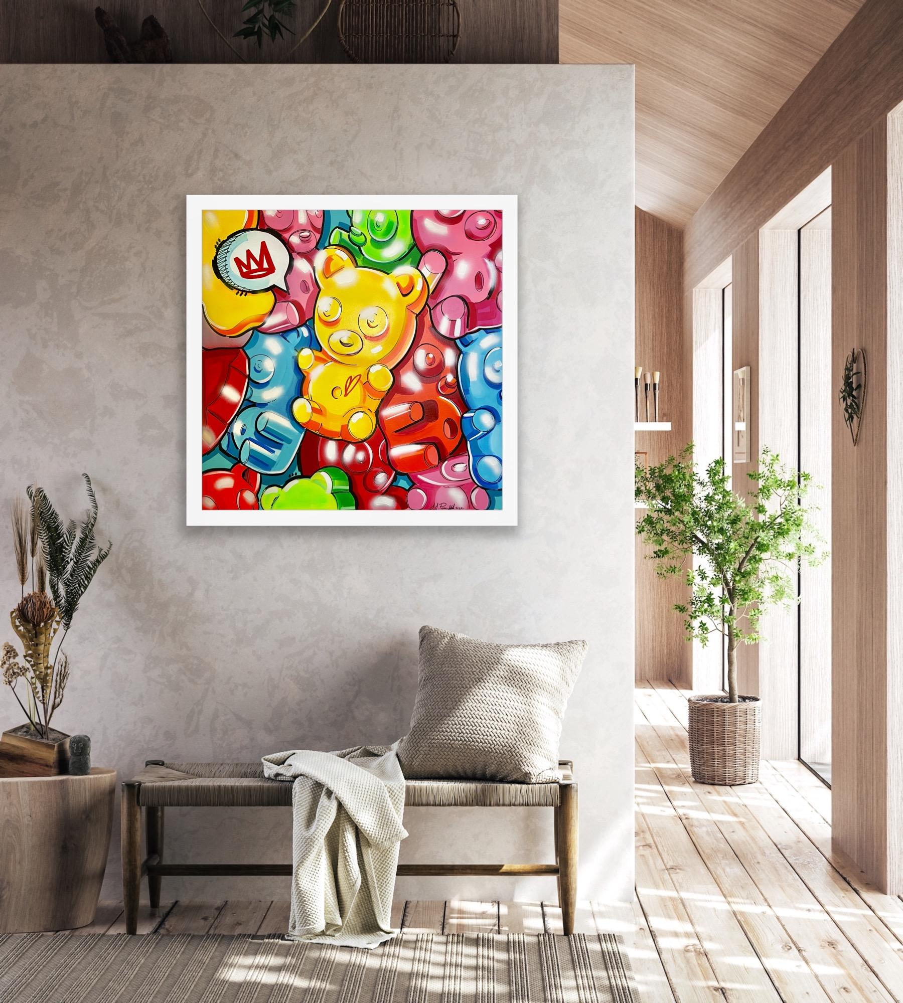 gummy bear art