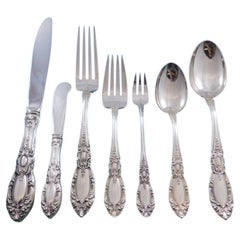 King Richard by Towle Sterling Silver Flatware Set 12 Service 87 Pcs Dinner Size