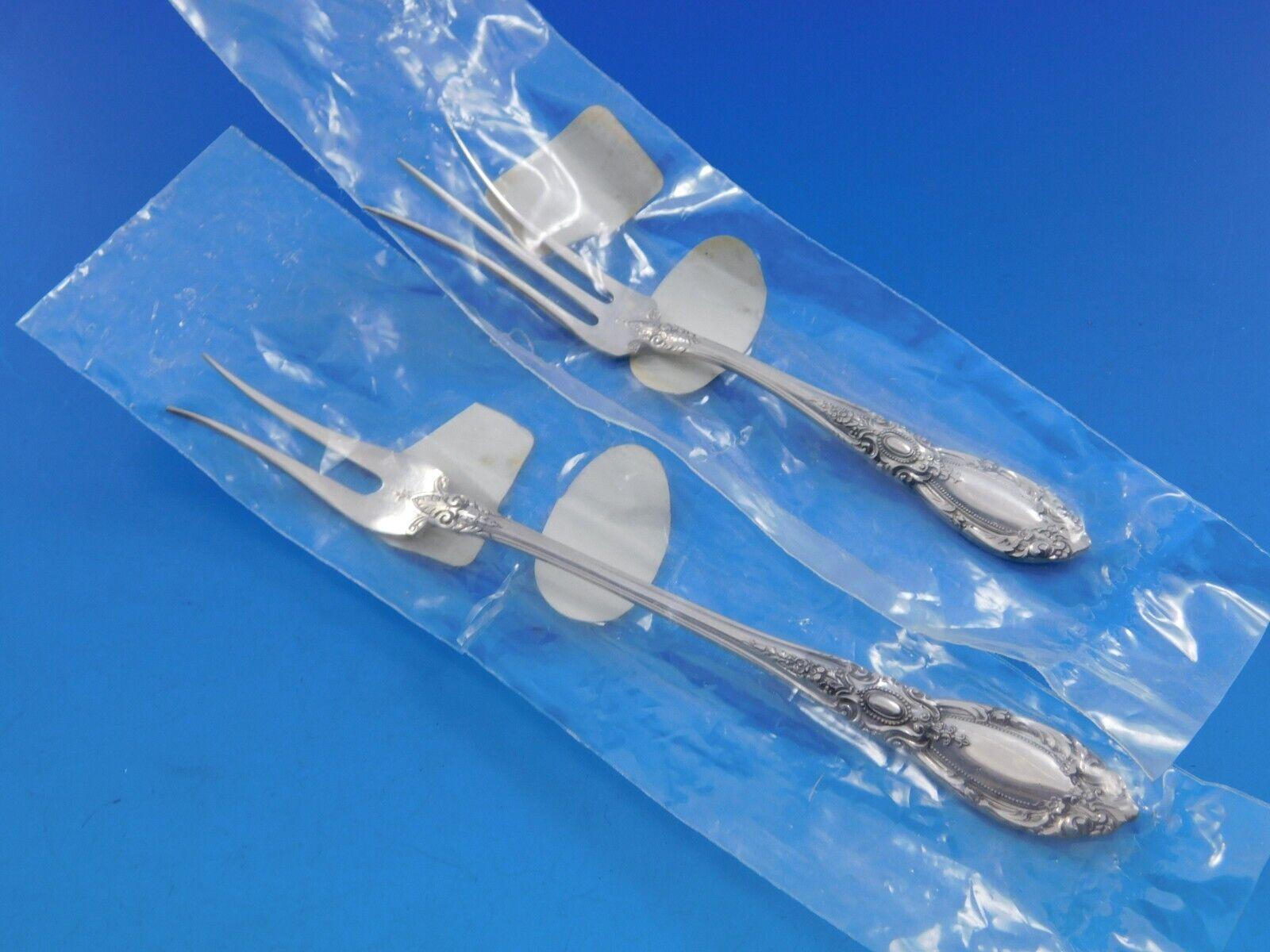 King Richard by Towle Sterling Silver Flatware Set Service 93 pcs Dinner Unused 5