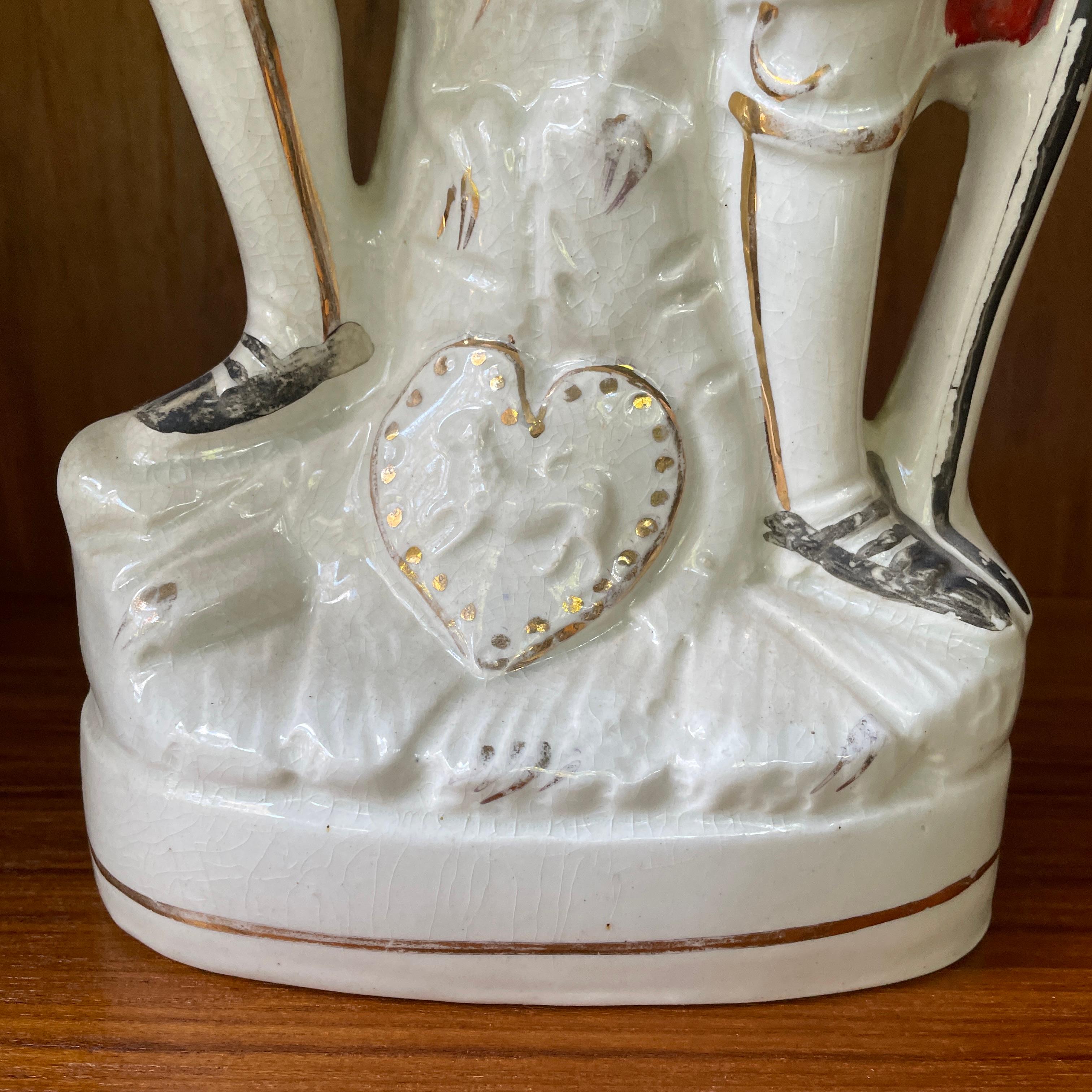 König Richard Löwenherz Porzellan Staffordshire Töpferei Statue Figur im Angebot 3