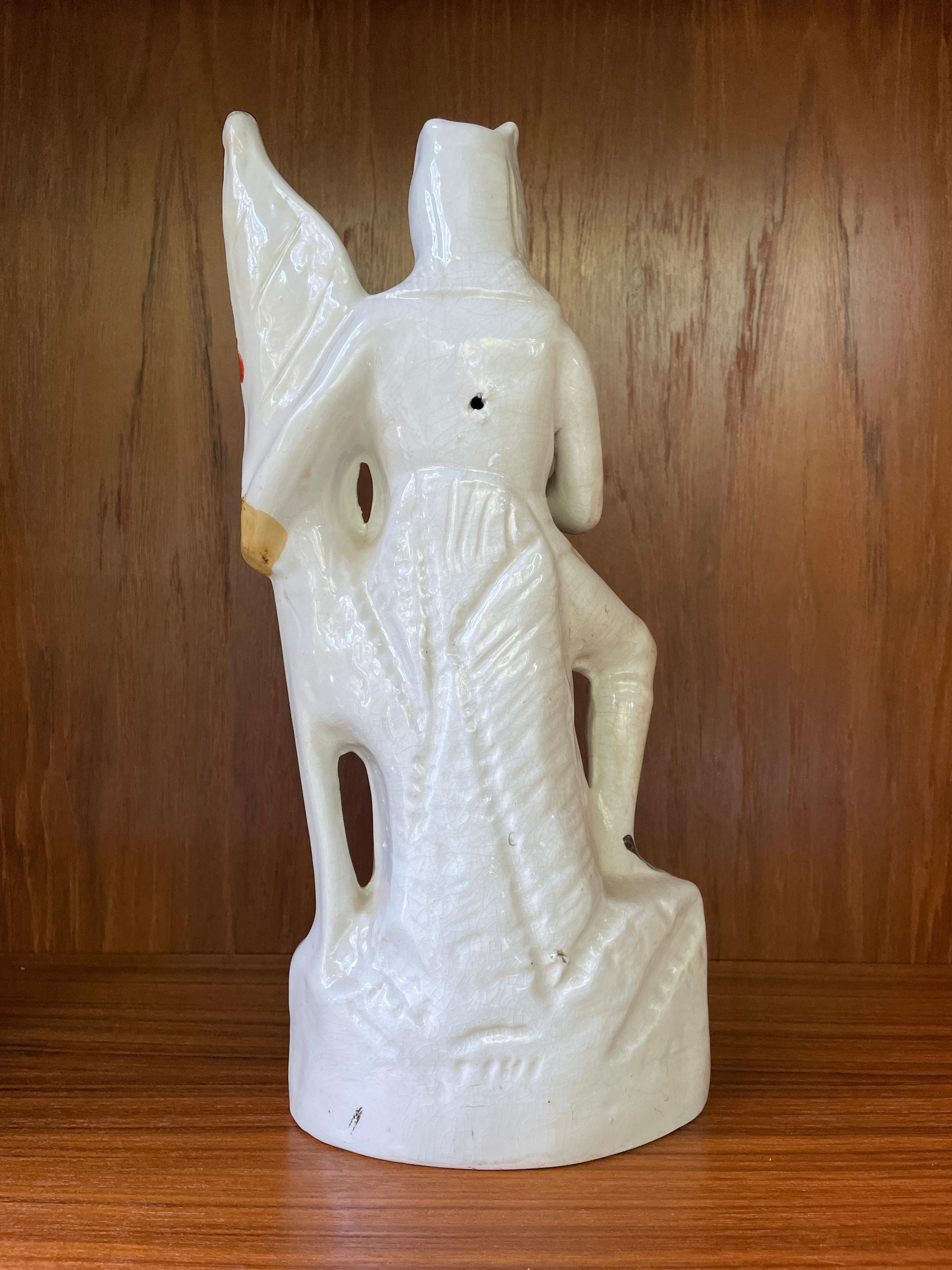 König Richard Löwenherz Porzellan Staffordshire Töpferei Statue Figur (Handgefertigt) im Angebot