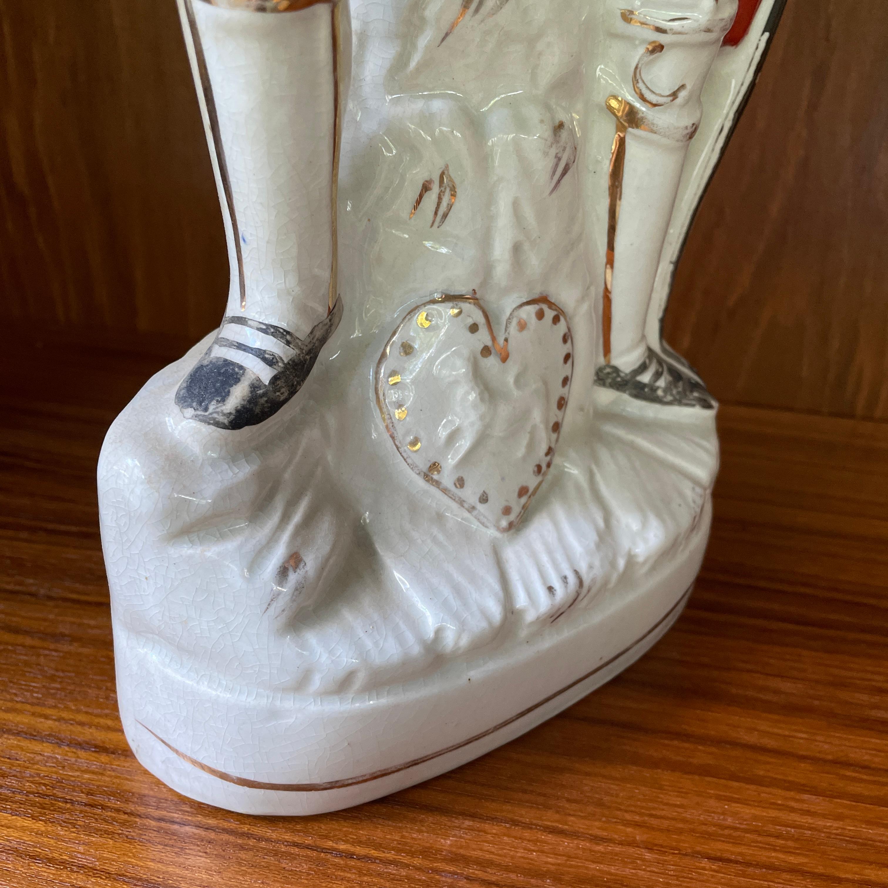 König Richard Löwenherz Porzellan Staffordshire Töpferei Statue Figur (20. Jahrhundert) im Angebot