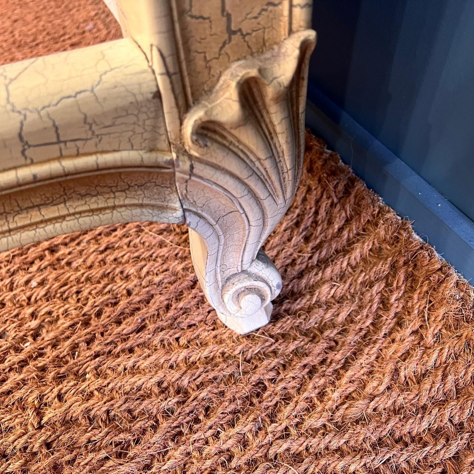 French Antique Demi Corbeille Bed For Sale at 1stDibs