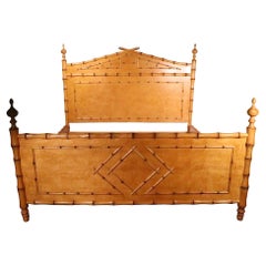  King Size British Colonial Style Bed by Martha Stewart for Bernhardt 