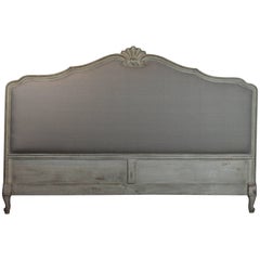 Vintage King-Size French Headboard
