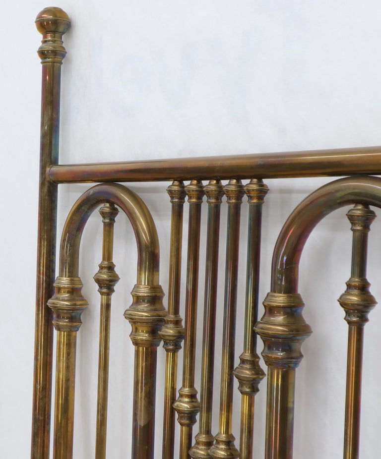 King Size Large Brass Headboard at 1stDibs